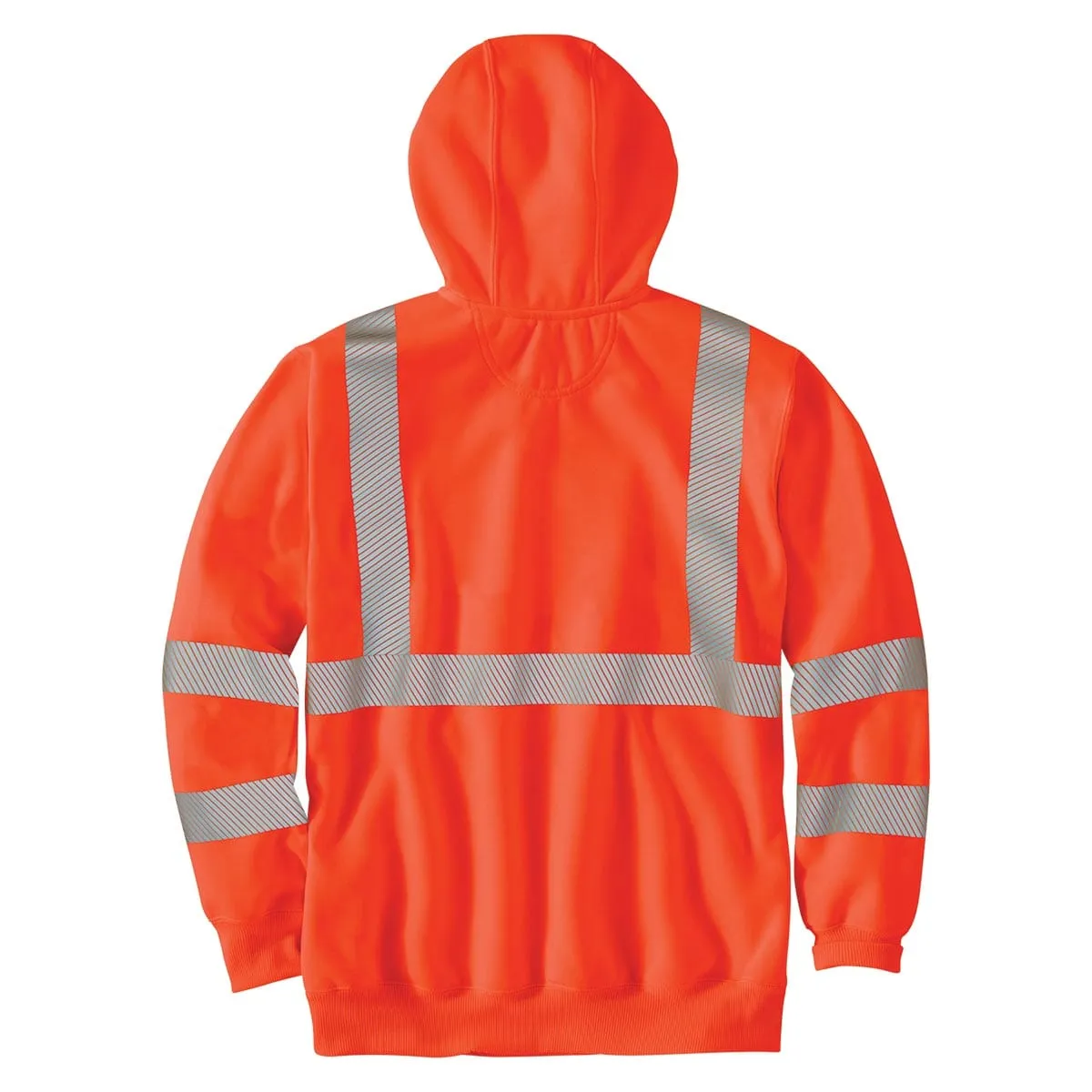 Carhartt ANSI Class 3 Loose Fit Midweight Hooded Hi-Vis Sweatshirt