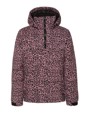 Cloudye jr Leopard anorak ski jacket