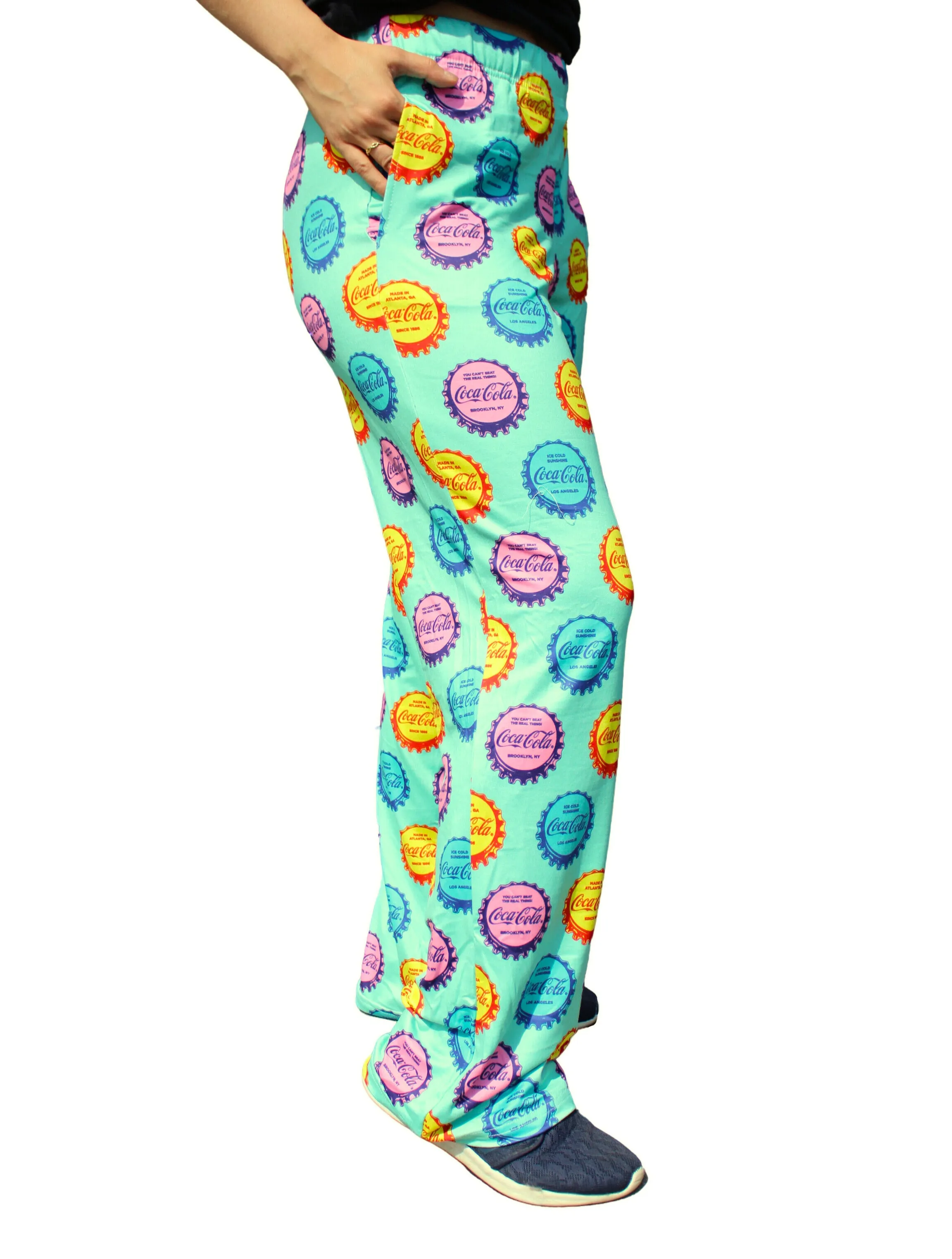 Coca Cola Cap Pattern Lounge Pants