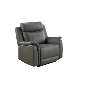 Cyrus Grey Power Glider Recliner