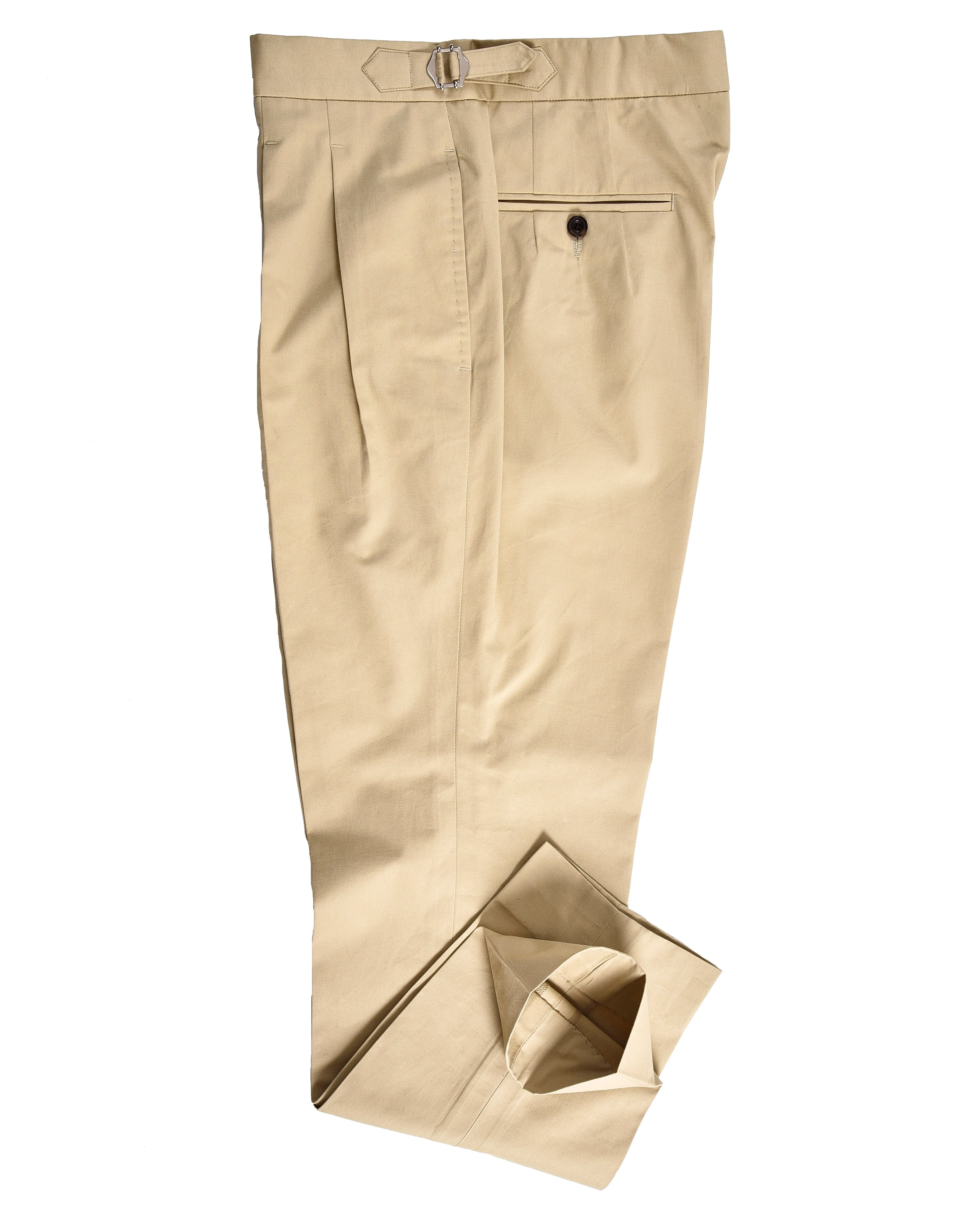 Dark Beige Plain Chino