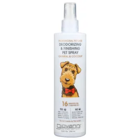 Deodorizing & Finishing Pet Spray (Oatmeal & Coconut)