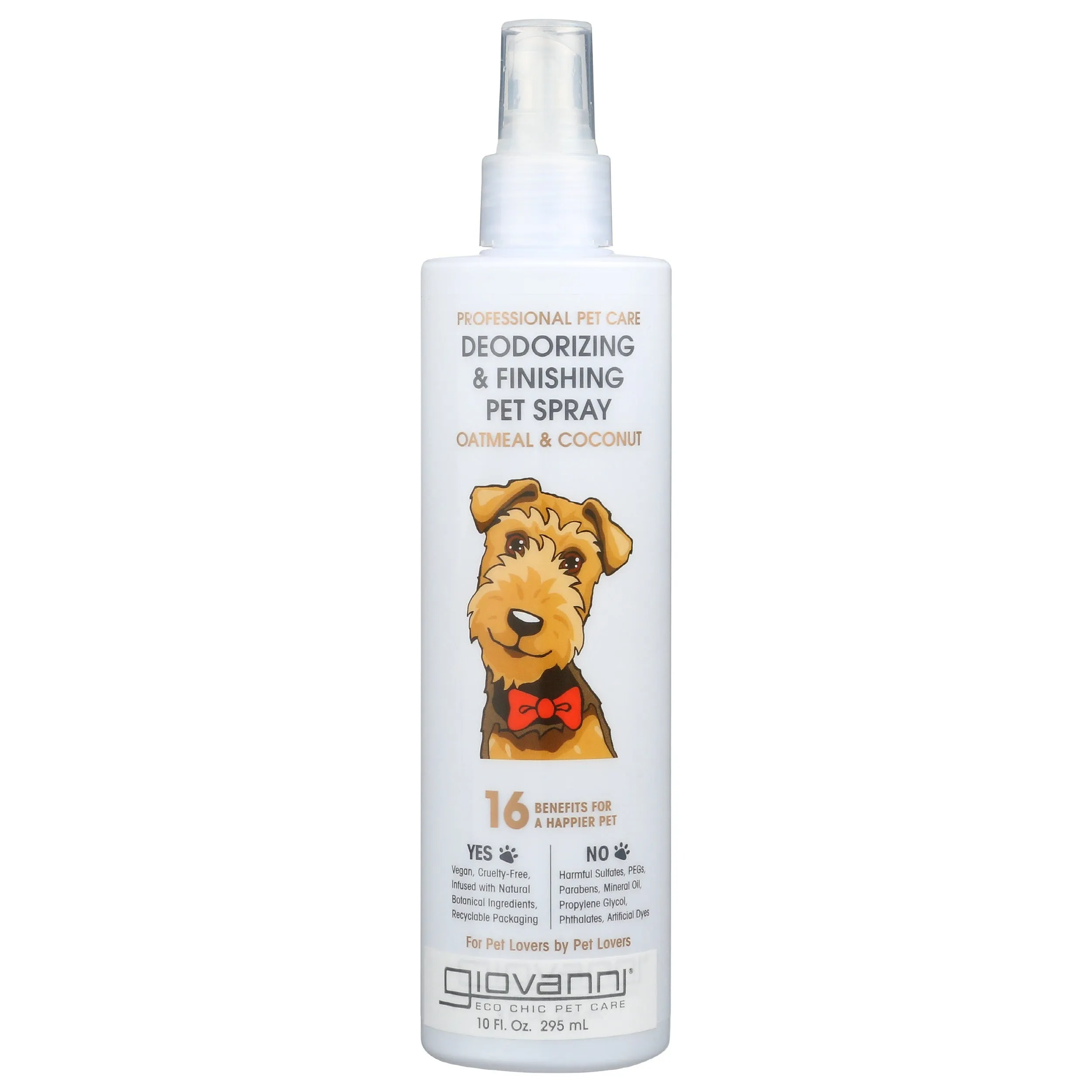 Deodorizing & Finishing Pet Spray (Oatmeal & Coconut)