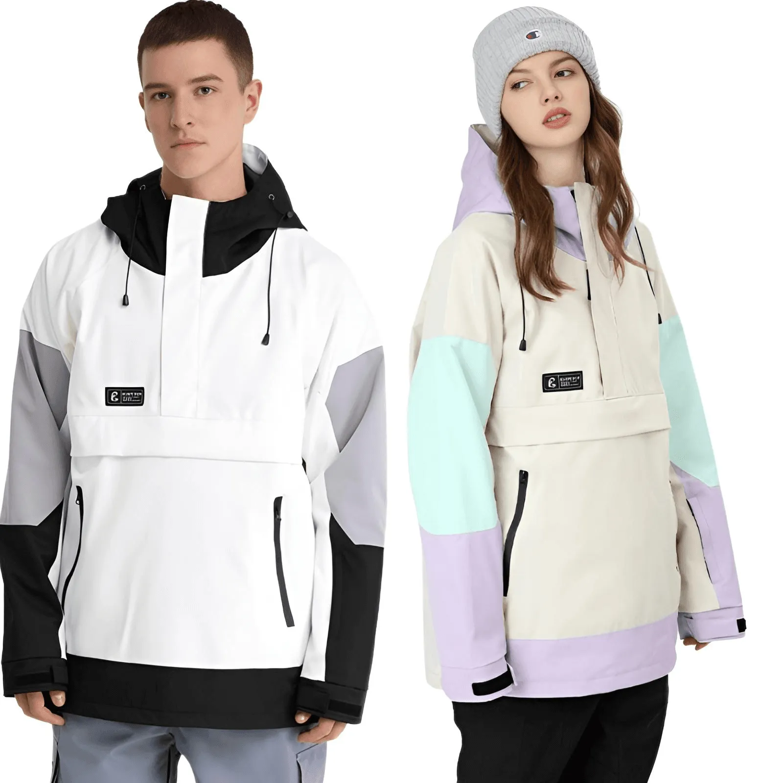 Double-Board Ski Jackets For Men and Women