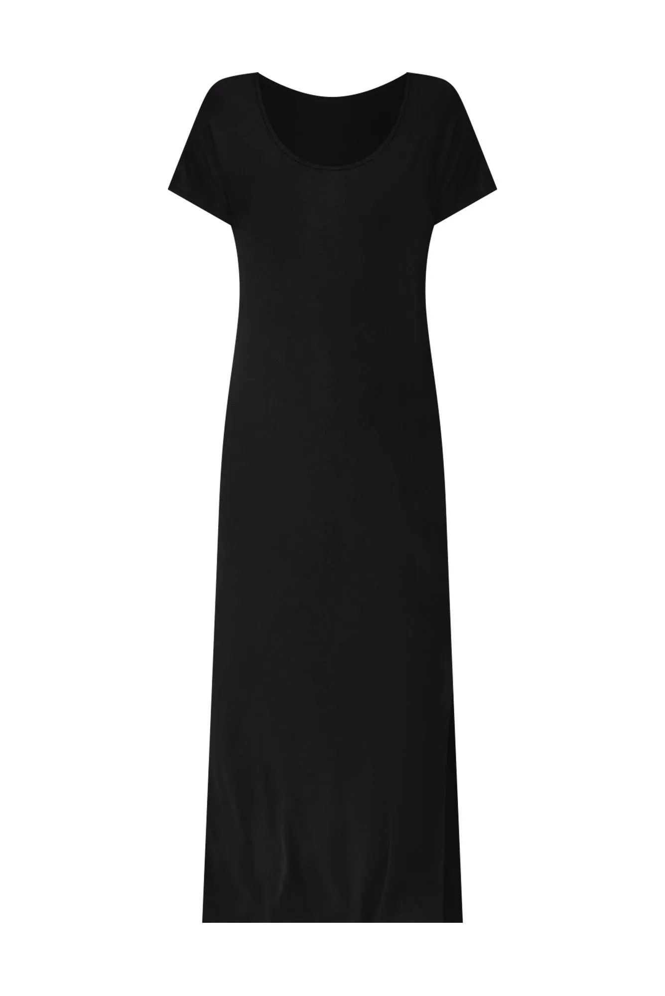 Elsie Black Bamboo Dress