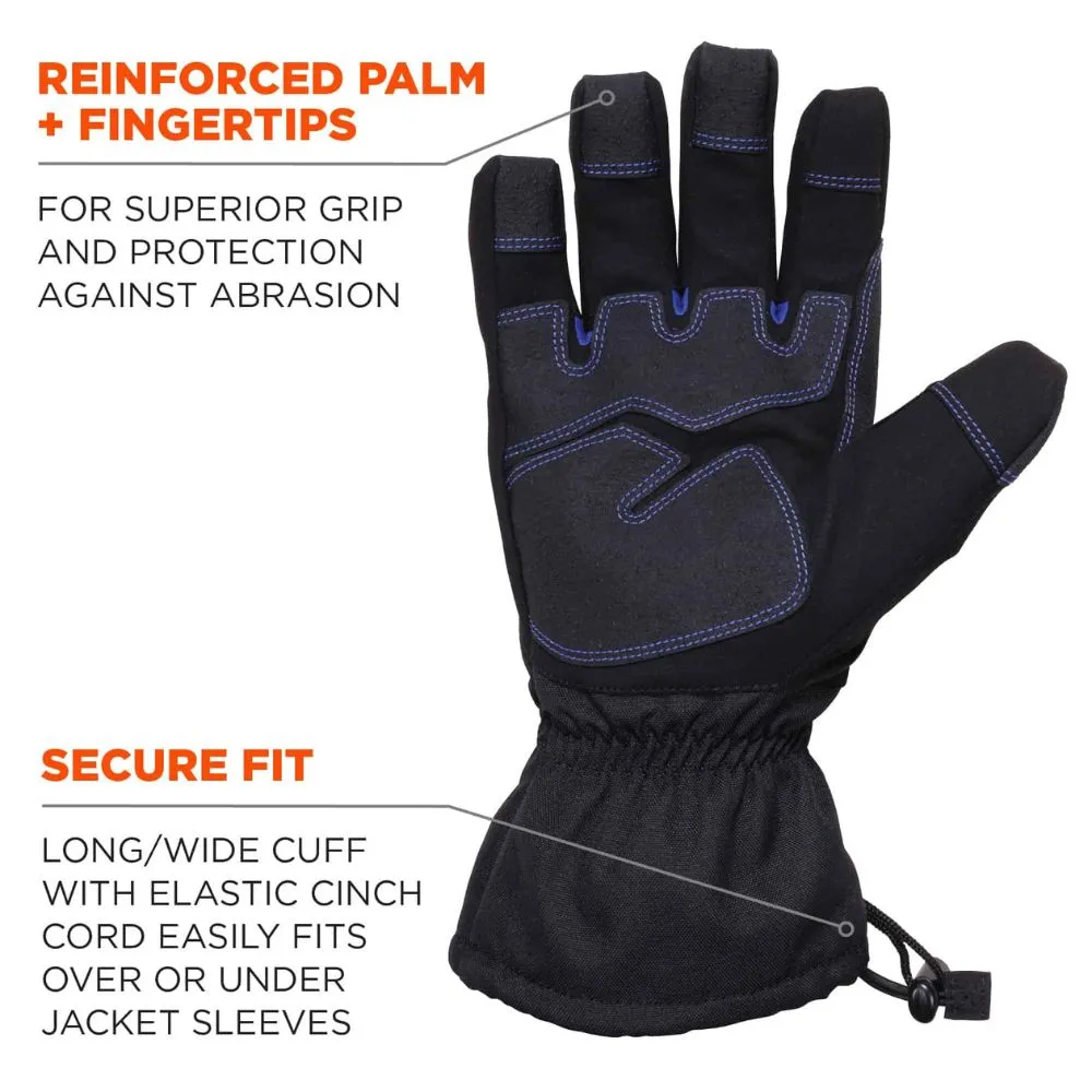 Ergodyne 17613 #819WP M Black Extreme Thermal WP Gloves