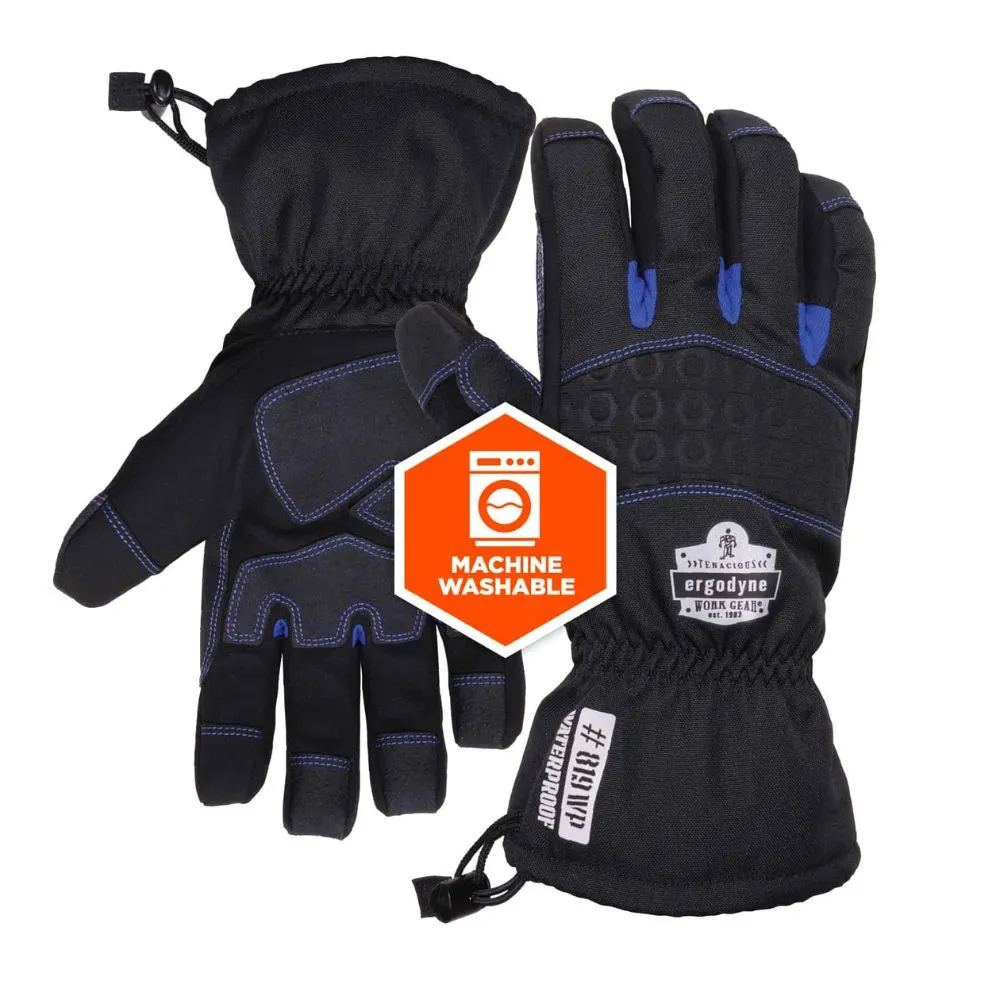 Ergodyne 17614 #819WP L Black Extreme Thermal WP Gloves