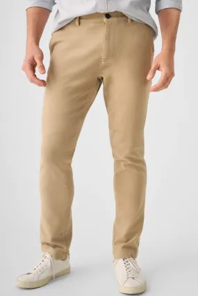 Faherty Stretch Terry Chino Desert Khaki