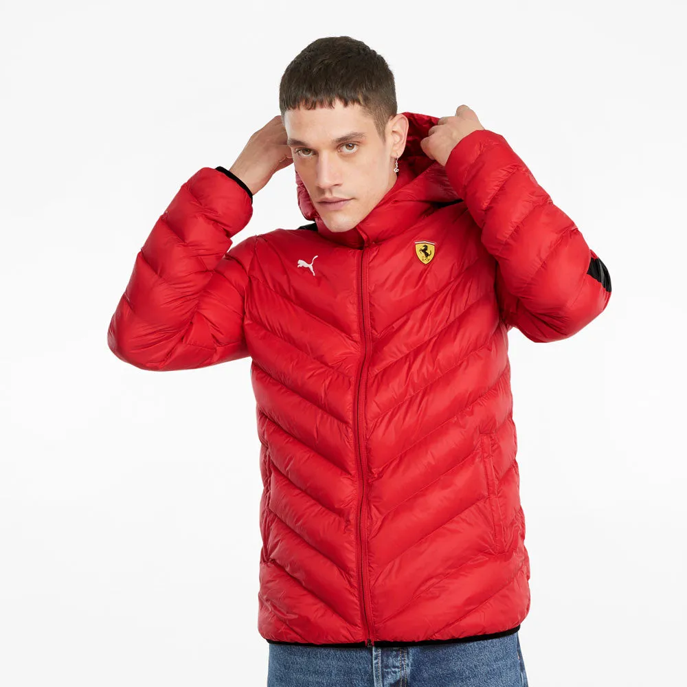 Ferrari Jacket, Puma Race T7 EcoLite Down, Red, 2021