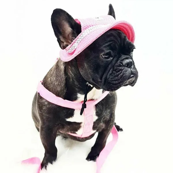 Full Brim Dog Sun Hat Pink