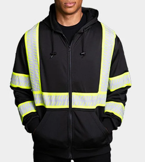 Game The G-CLIPSE Zip Reflective Fulll Zip Hoodie