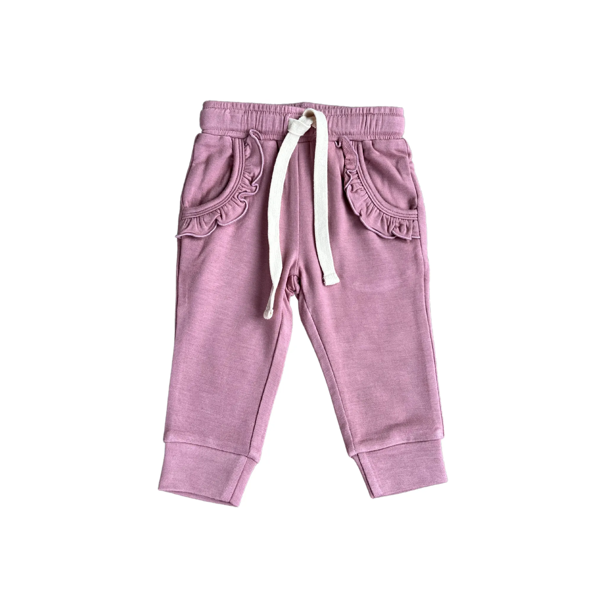 Girl's Ruffle Joggers