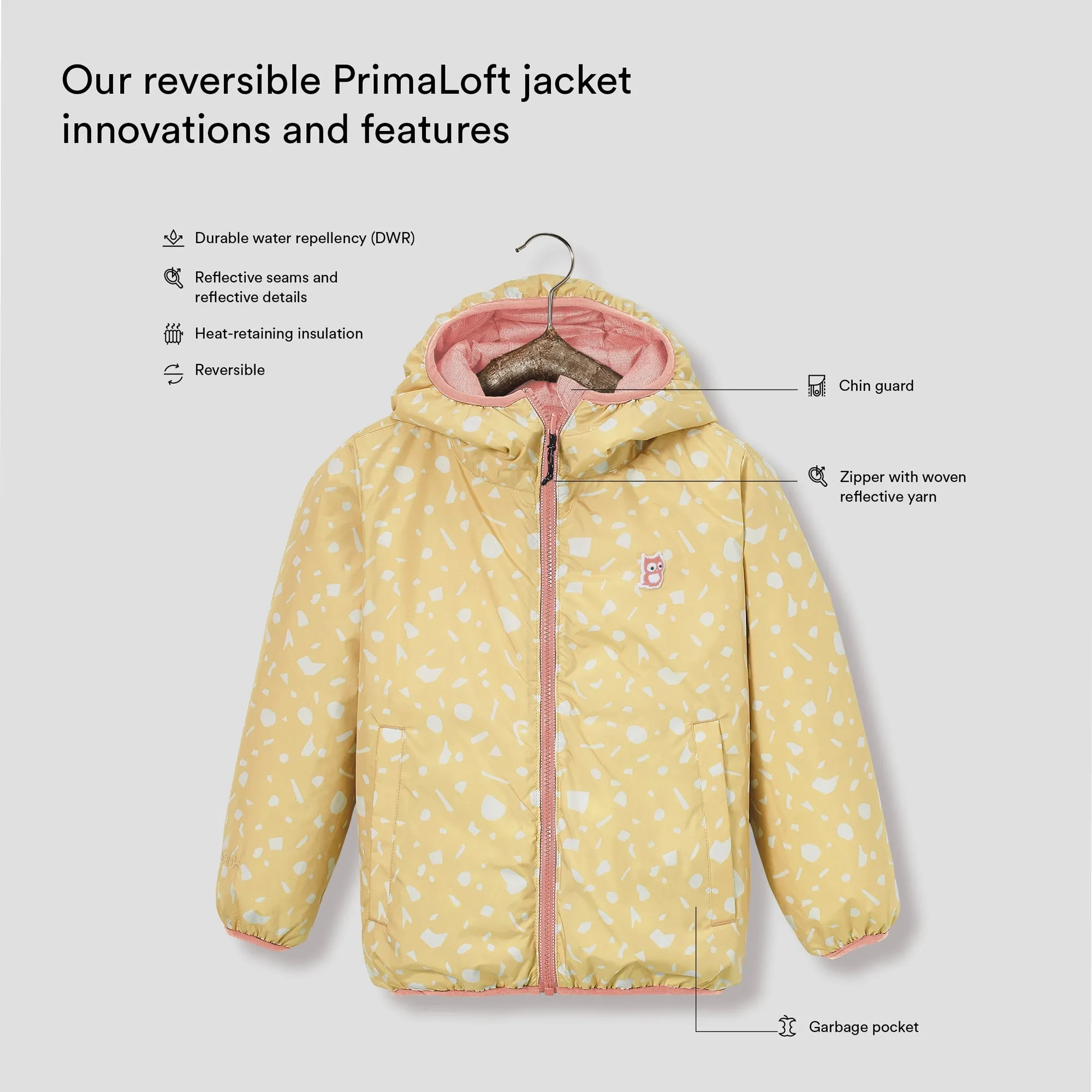 Glint reversible PrimaLoft jacket