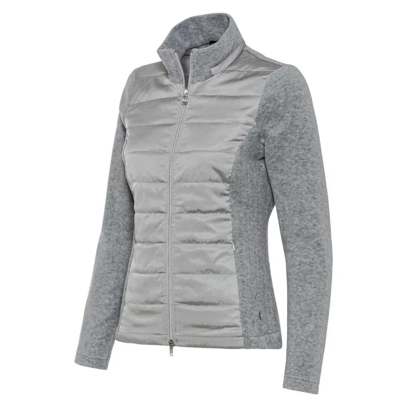 Golfino Antonella Sweat Jacket - Grey Flannel