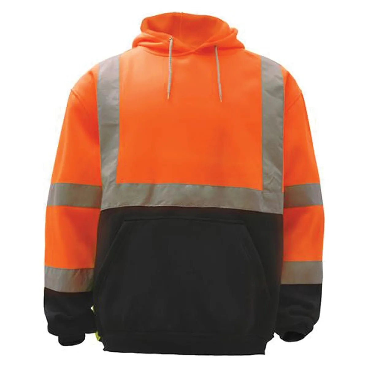 GSS Safety ANSI 3 Pullover Fleece Hi-Vis Sweatshirt w/Black Bottom