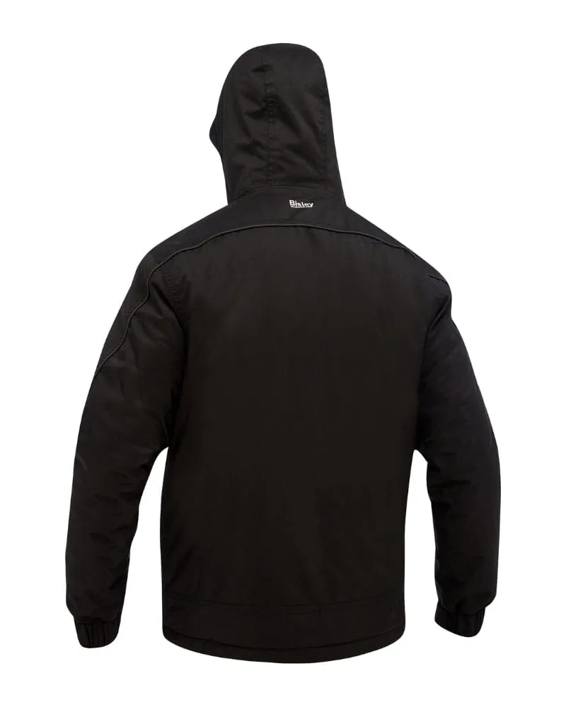 Heated Jacket With Hood - Black