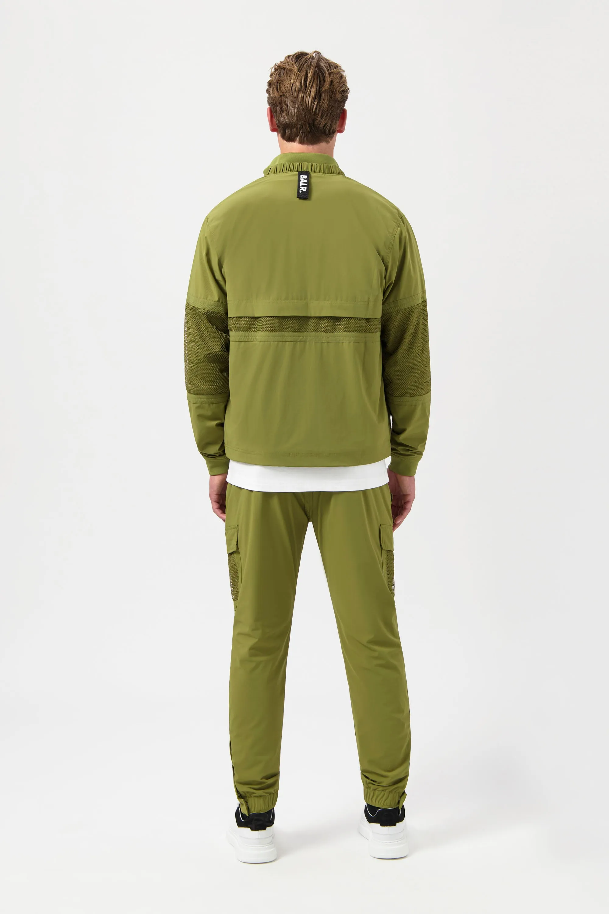 Hexline Regular Fit Track Jacket Sphagnum