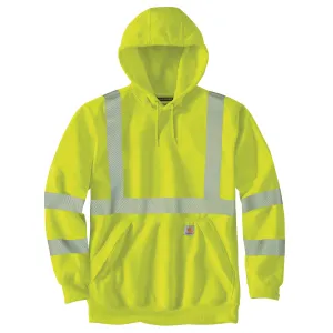 High Visibility Loose Fit Mid Weight Hooded Class 3 Sweatshirt (104987BLM)