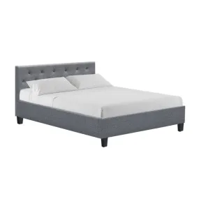 Hyams Double Bed Frame Grey