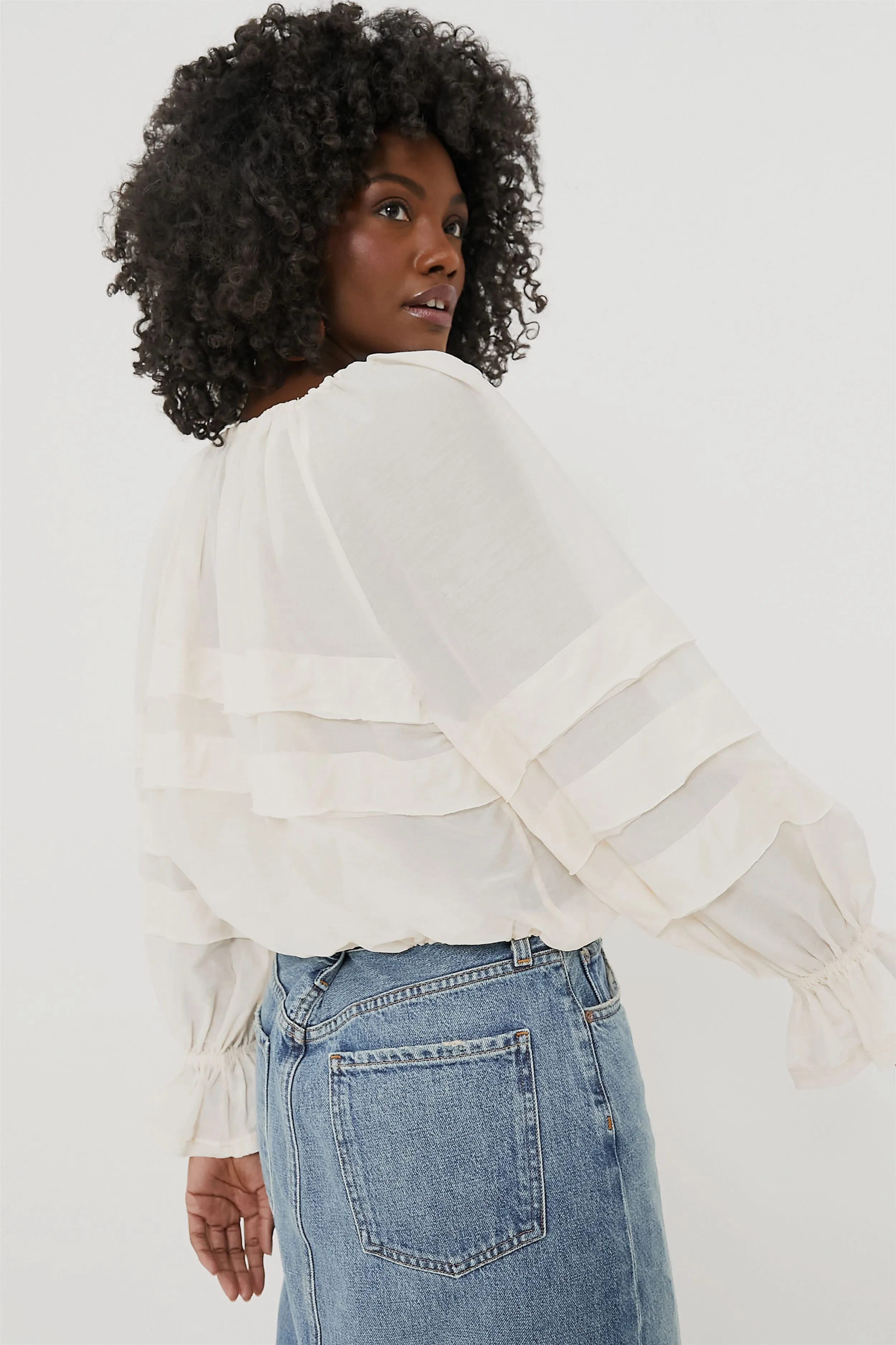 Ivory Cora Blouse