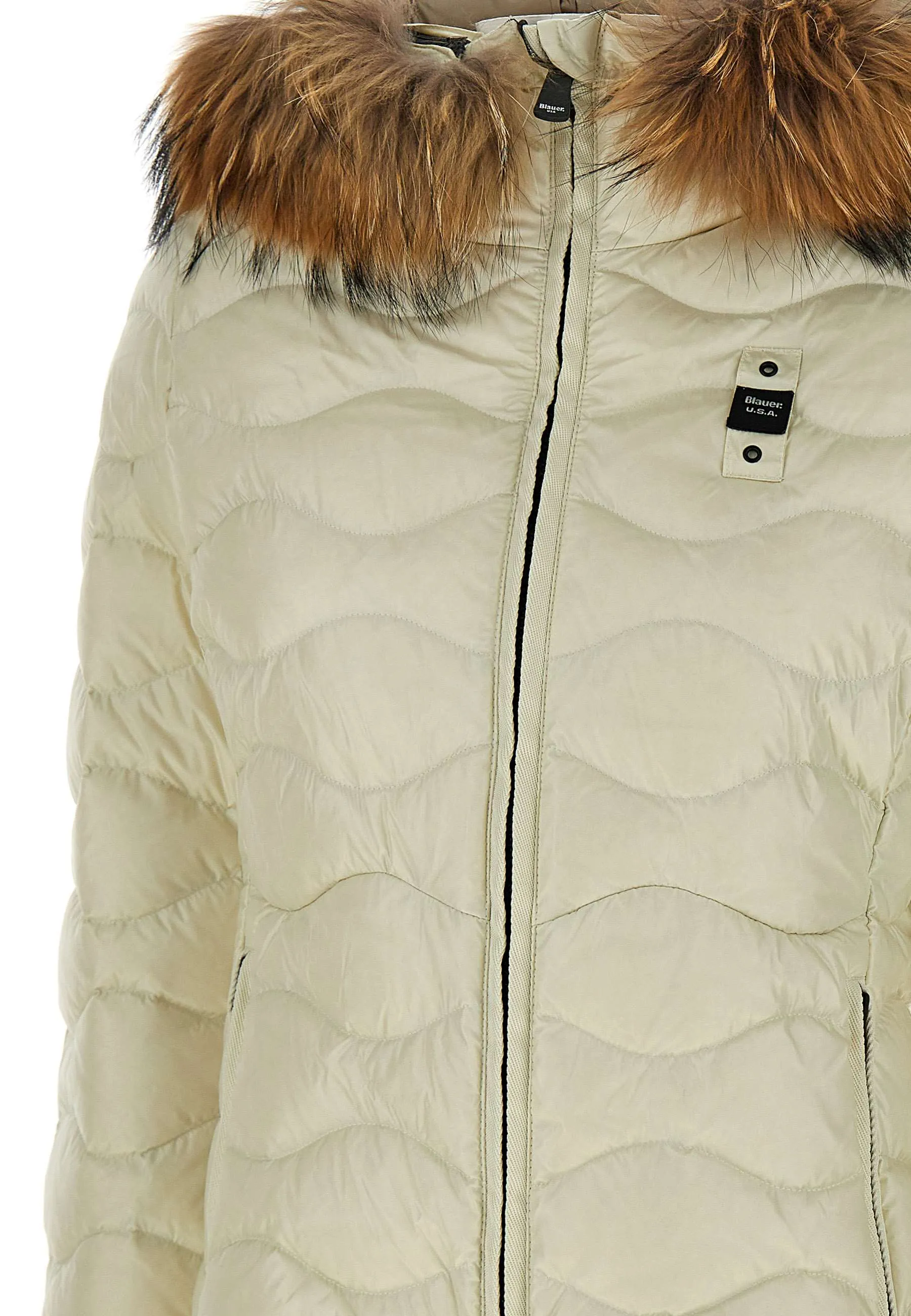 Ivory White Aldie Down Jacket