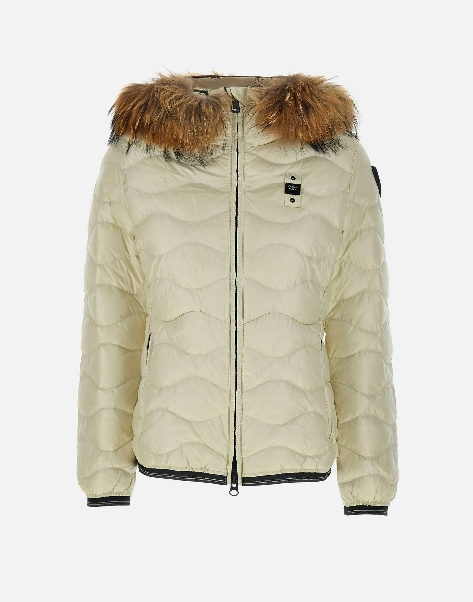 Ivory White Aldie Down Jacket