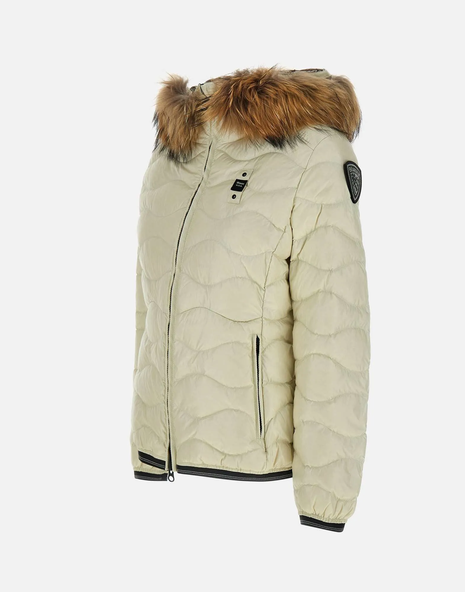 Ivory White Aldie Down Jacket