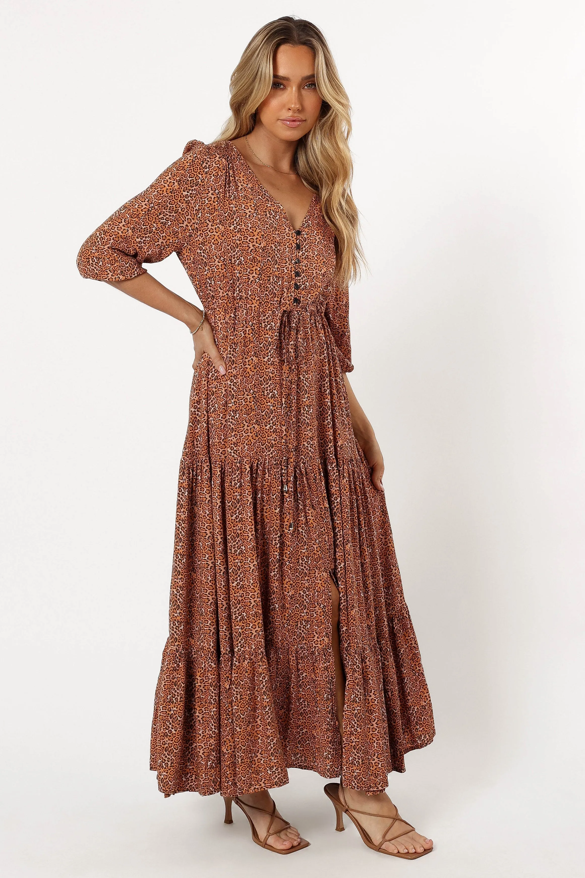 Kelda Dress - Leopard Print