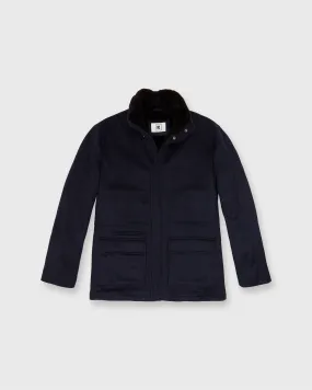 Kone Coat in Navy