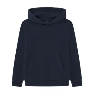 Logo Embossed Hoody