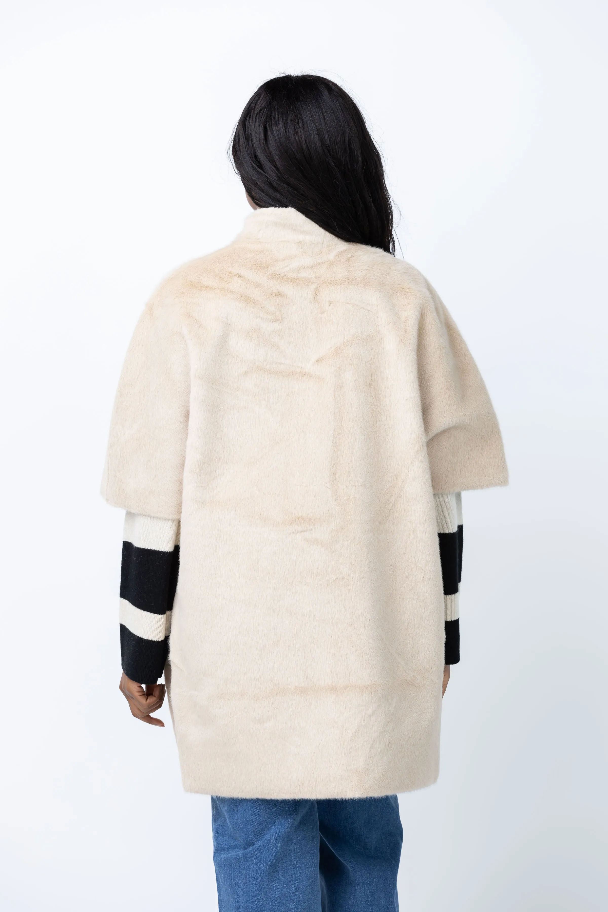 Love Token Nia Coat in Beige