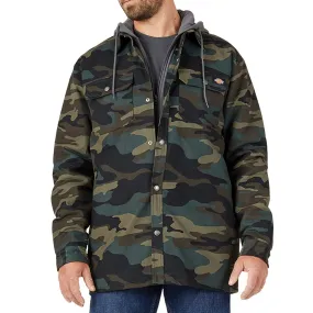 Men's Dickies Hooded Duck Shirt Jacket