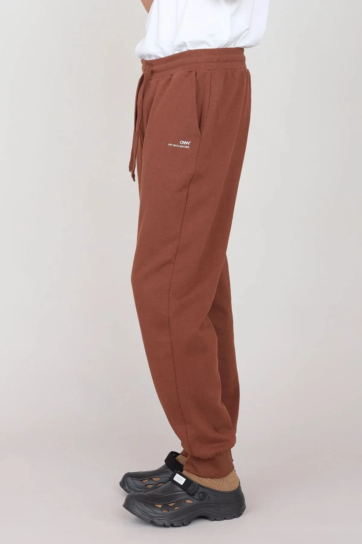 Men's Gauzy Joggers Brown