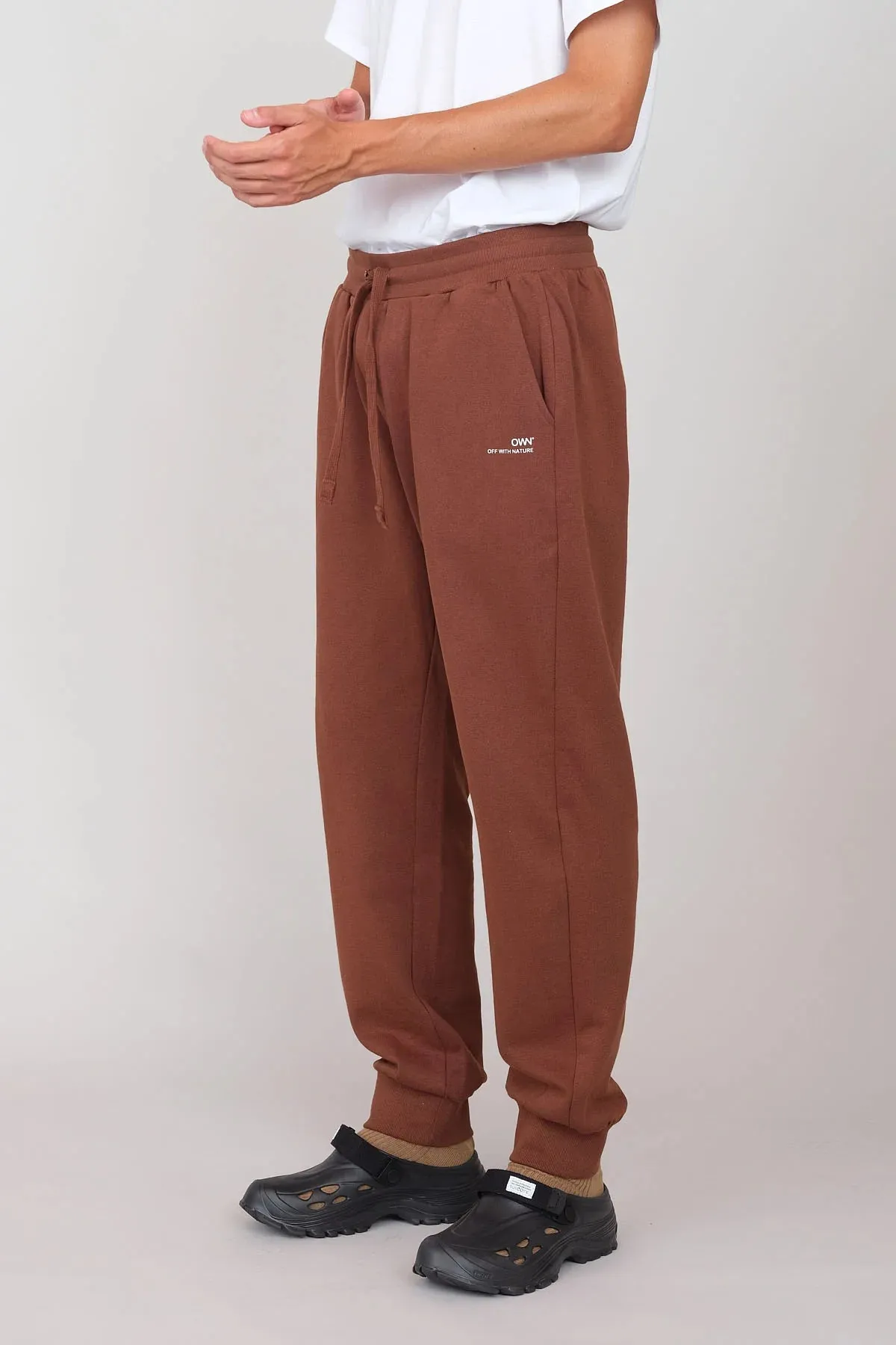 Men's Gauzy Joggers Brown