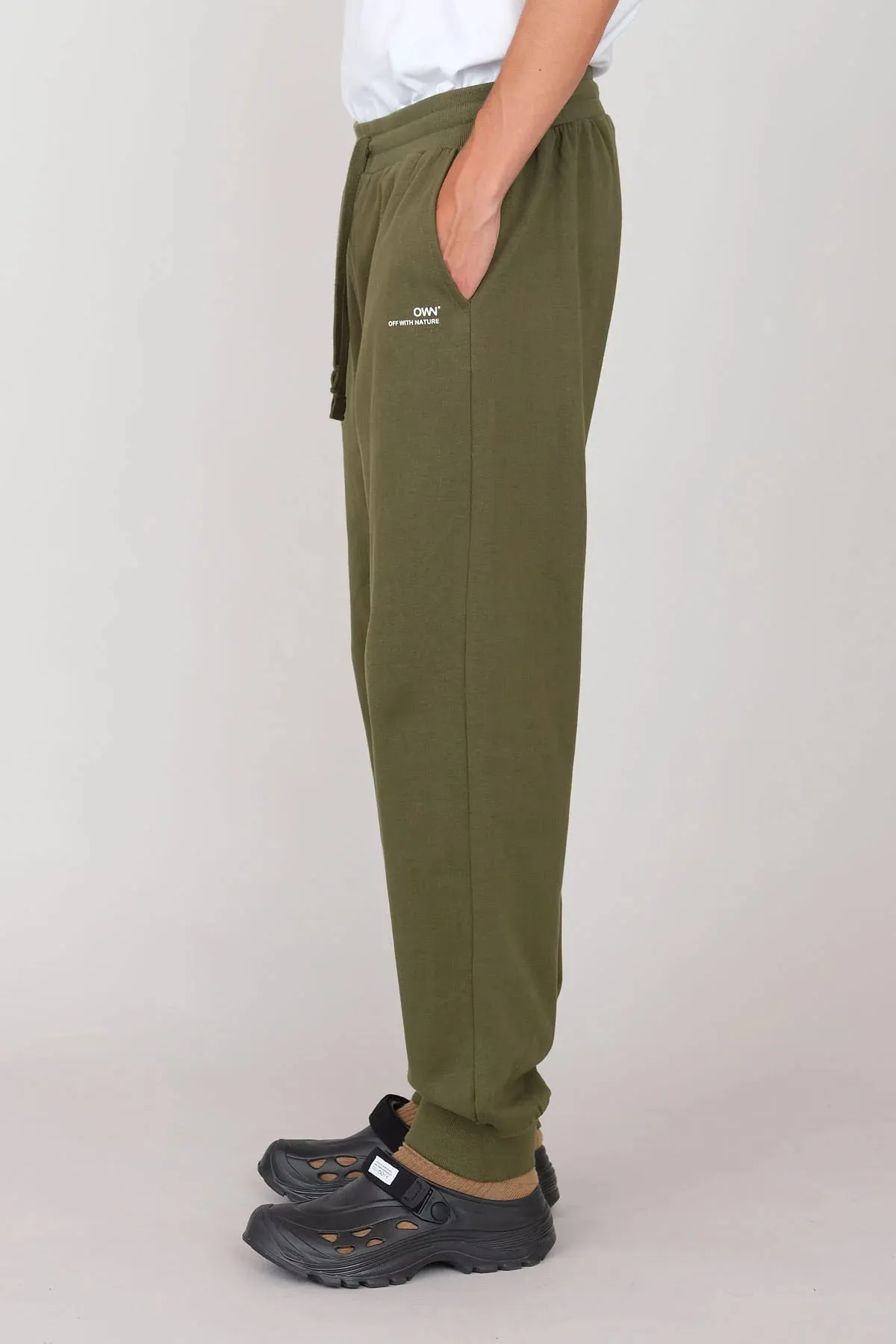 Men's Gauzy Joggers Military Green