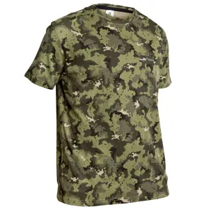 Men's Hunting T-shirt Short Sleeved Steppe 100