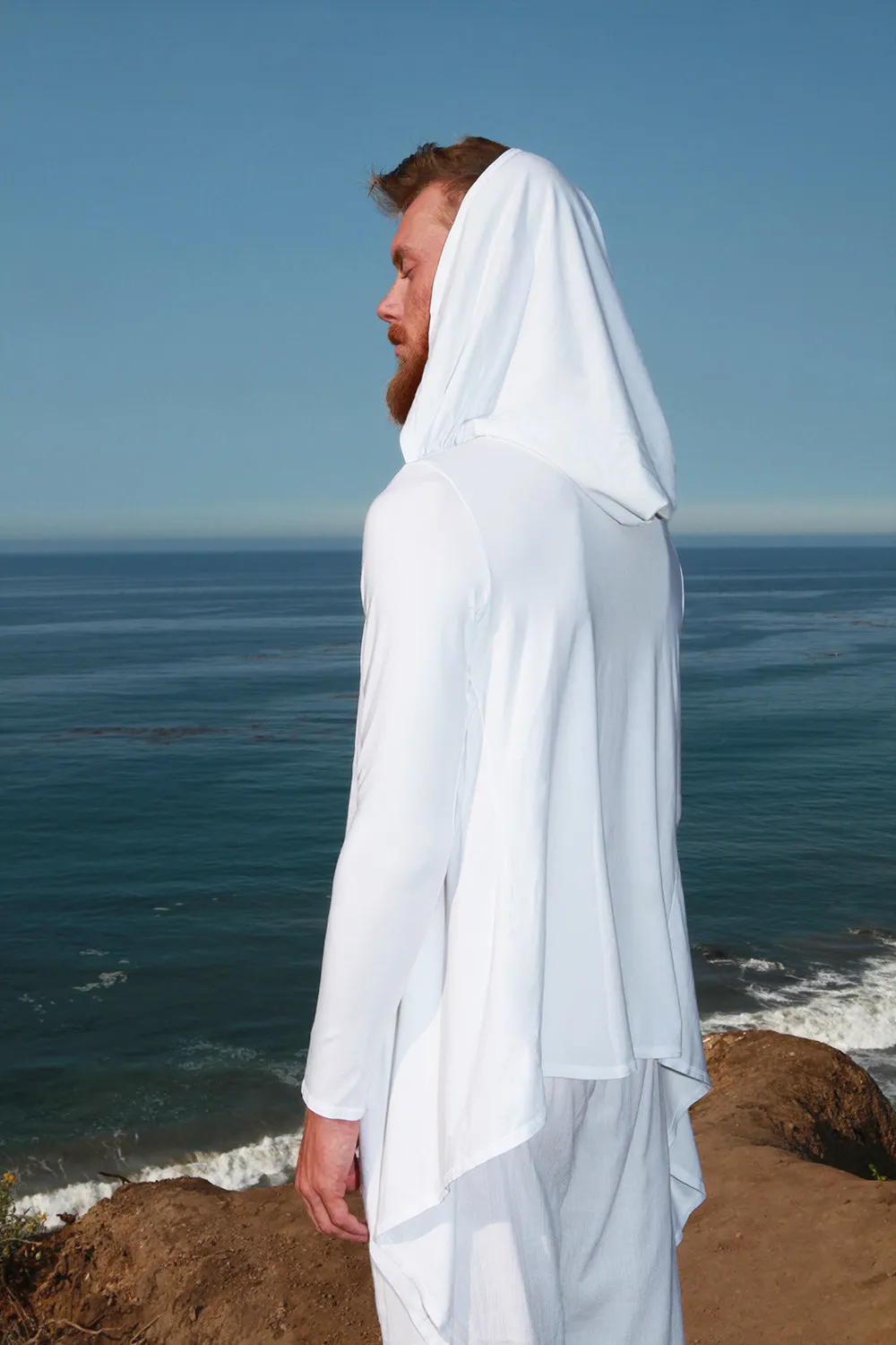 Men's Jedi Yoga Hoodie White