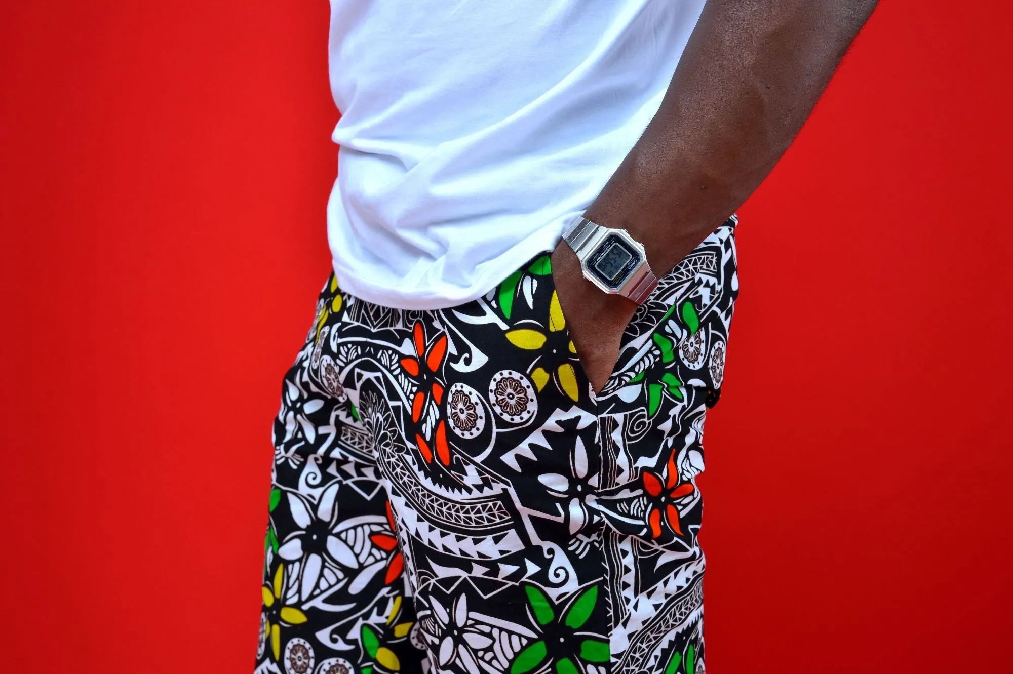 Mens - Malayou chino shorts.2