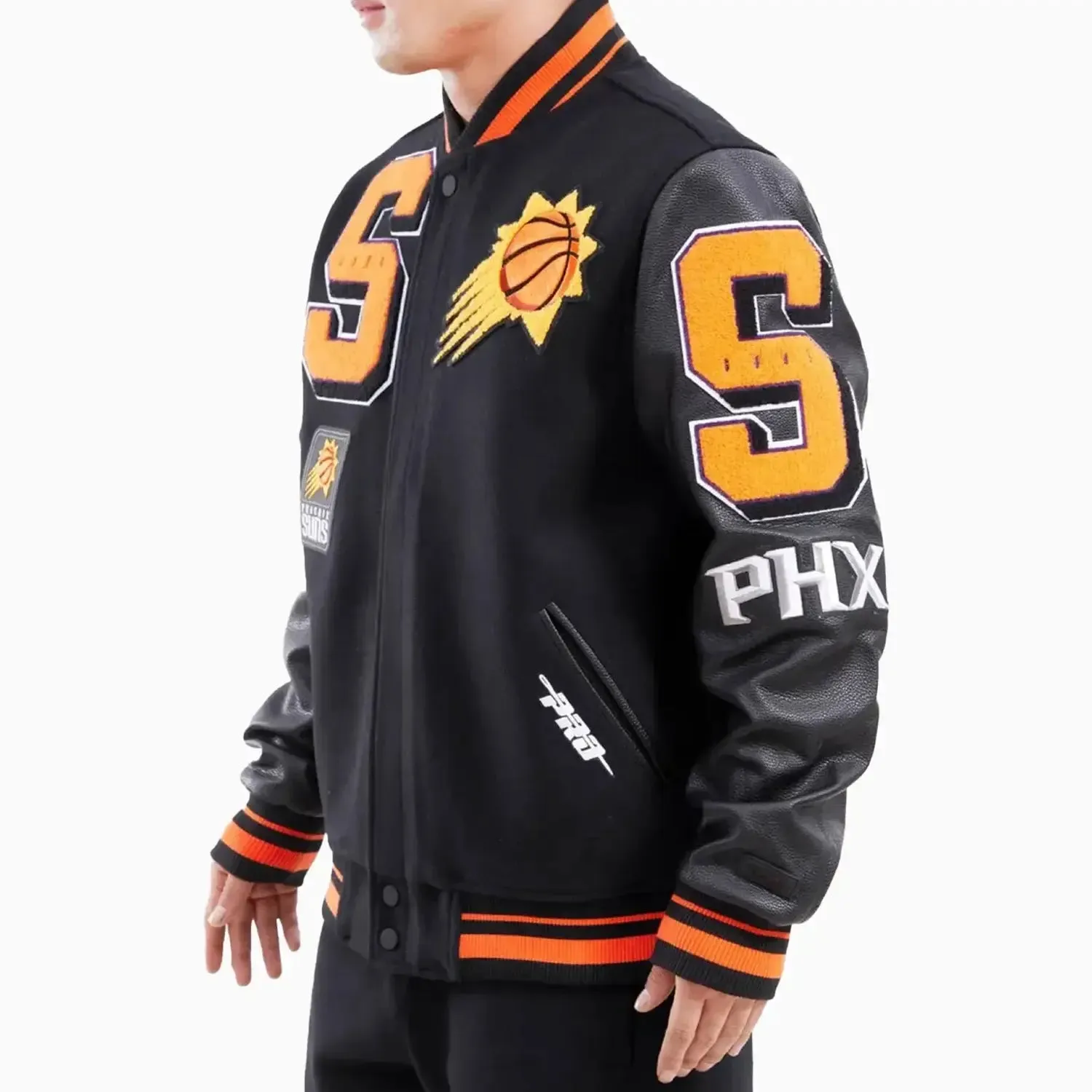 Men's NBA Phoenix Suns Mashup Logo Varsity Jacket