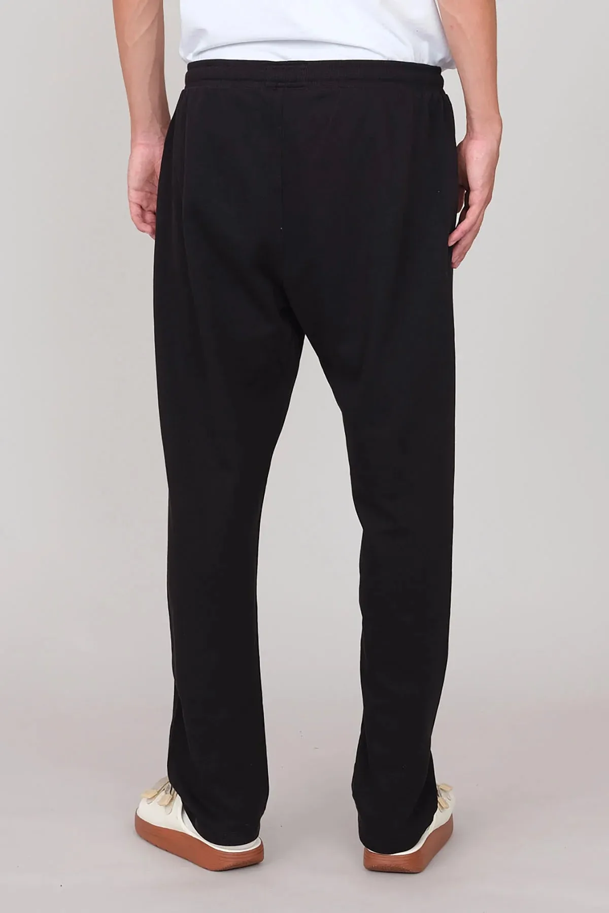 Men's Straight Gauzy Joggers Black