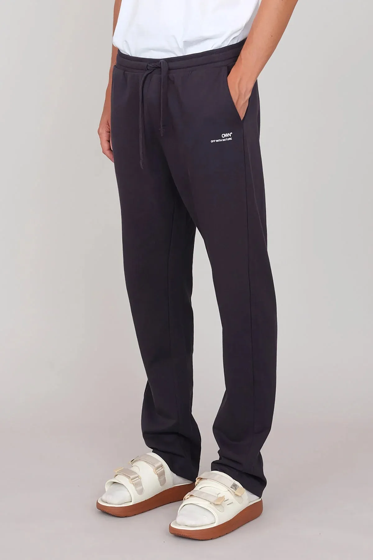 Men's Straight Gauzy Joggers Blue