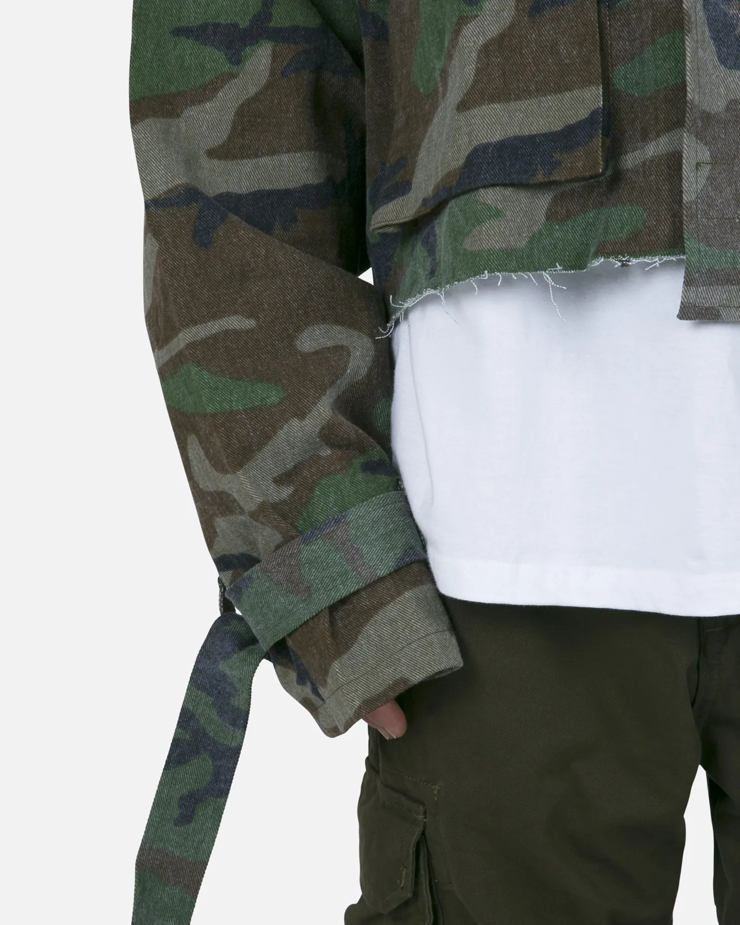 MNML Cropped M65 Jacket Camo