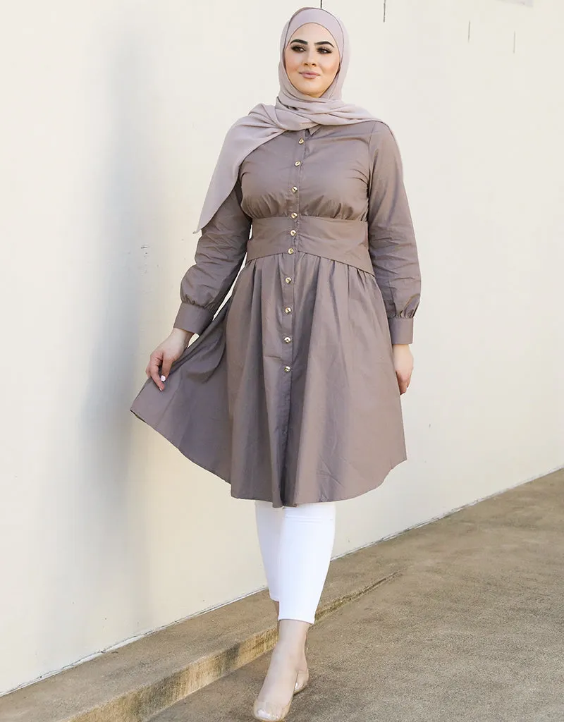 Modish Shirt Dress