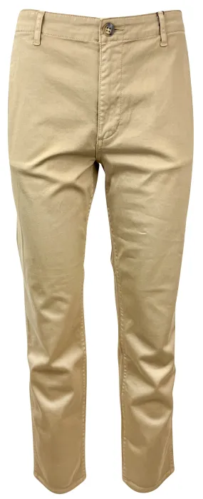 Moussy Vintage Ansley Chino Pants in Beige