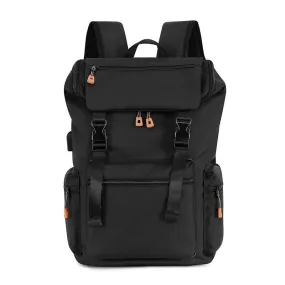 New Backpack Business Casual Large Capacity Travel Bag Men's Computer Backpack Junior High School High School Student Bag