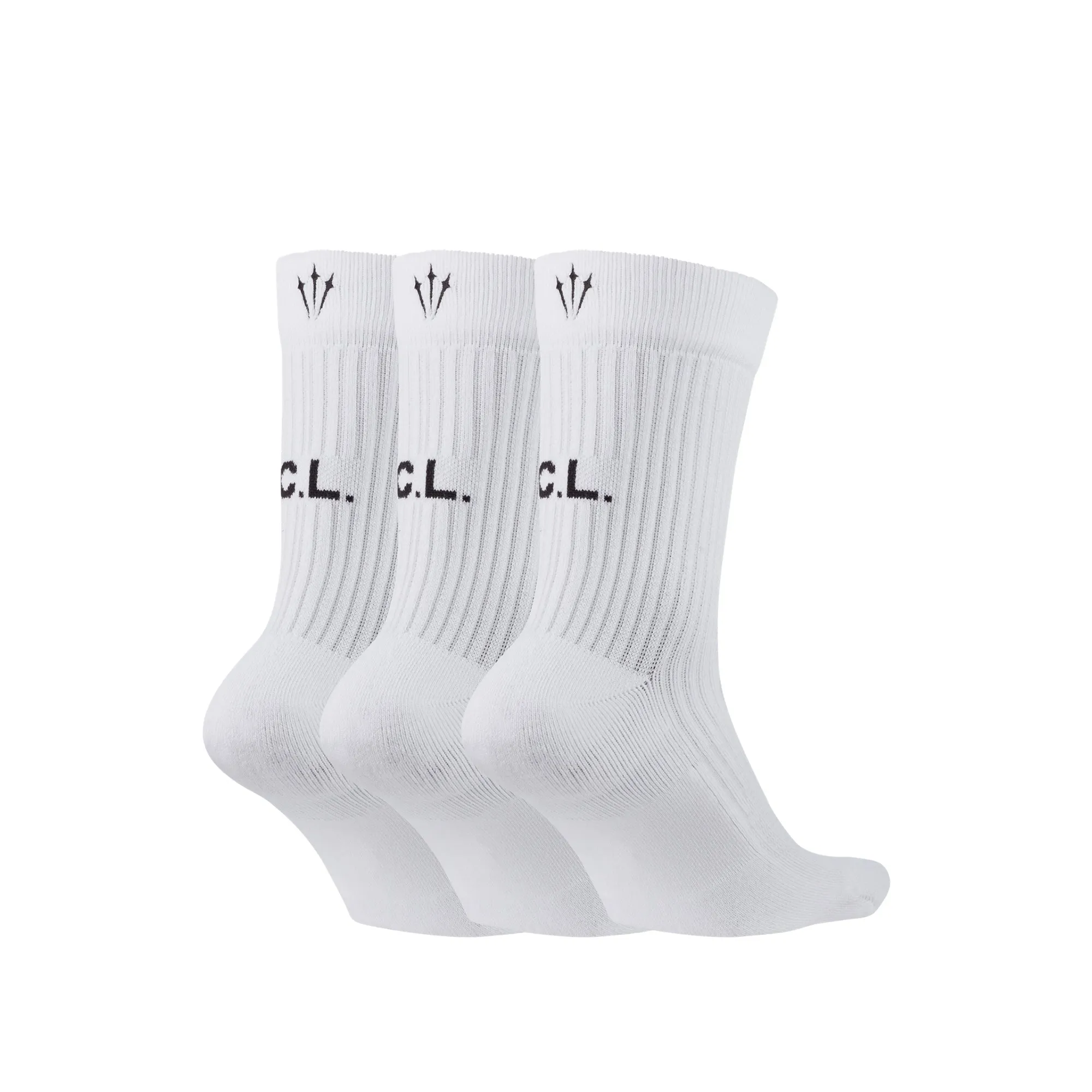 NOCTA Mens 3-Pack Crew Socks