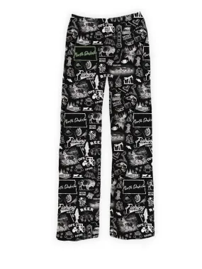 North Dakota Chalkboard Lounge Pants