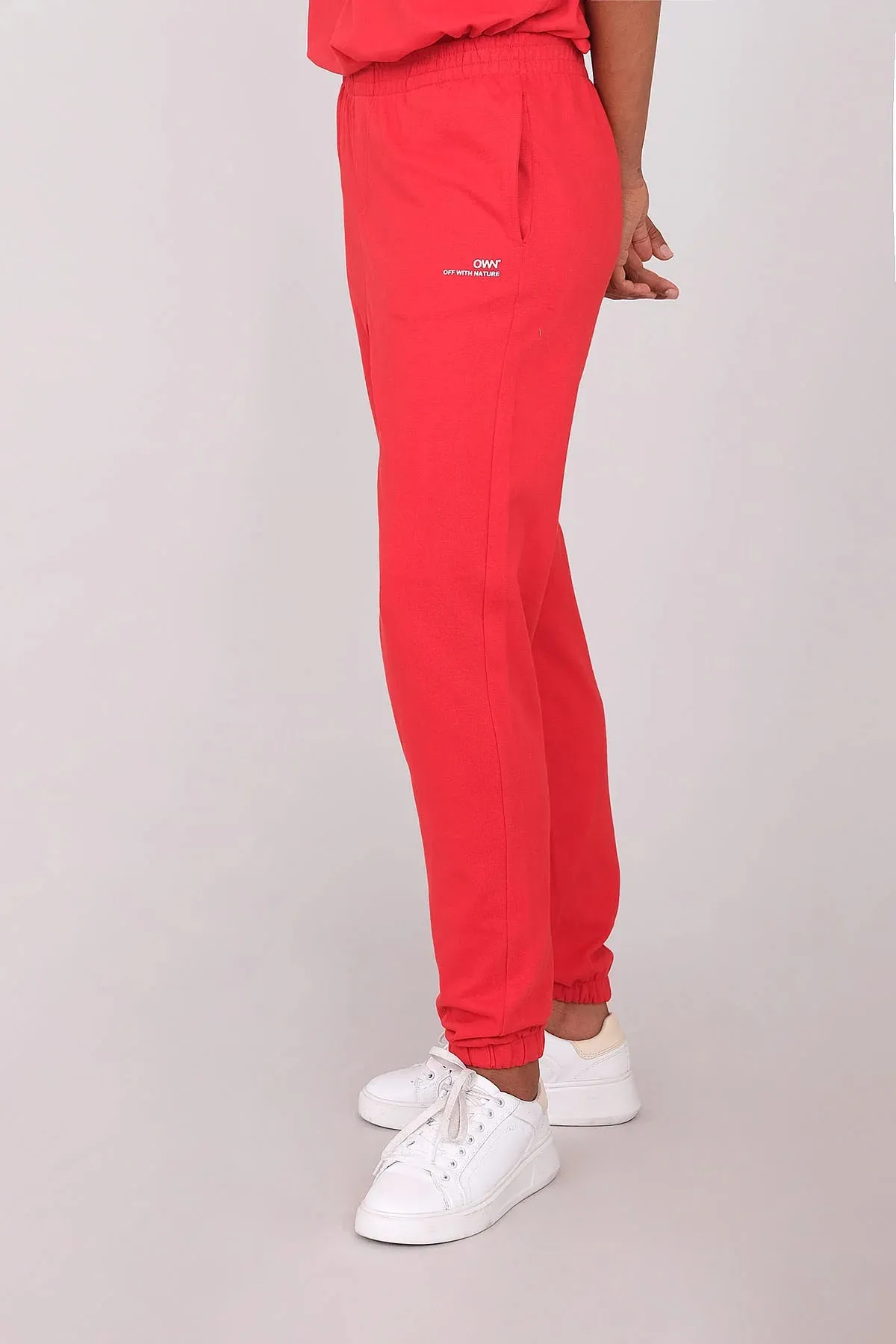 Oversize Unisex Joggers Red