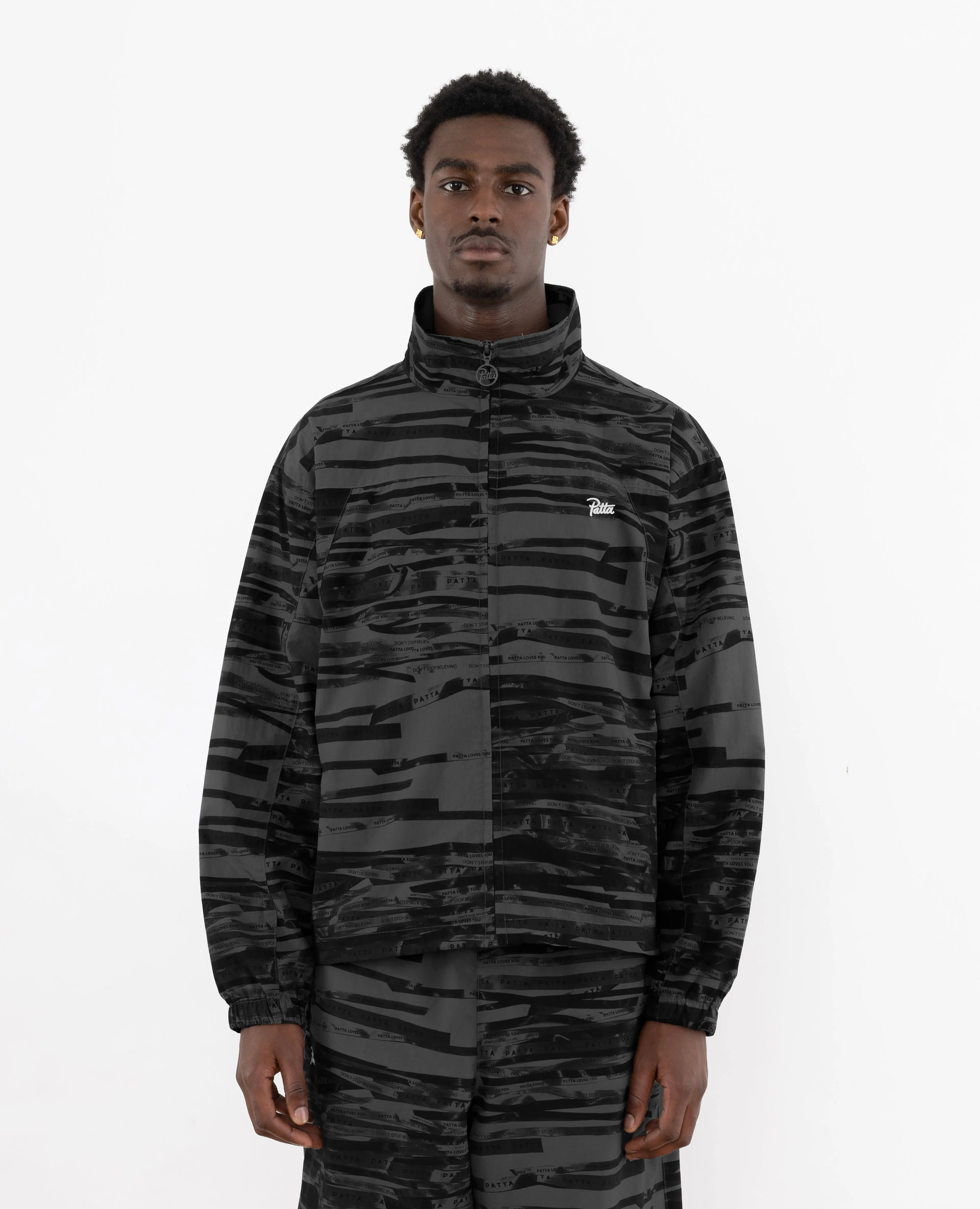 Patta Ribbons Nylon M2 Track Jacket (Multi)