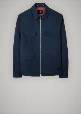 Paul Smith Jacket French Cropped Field | Navy